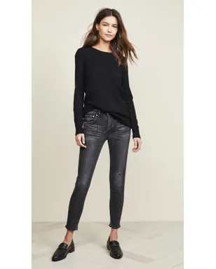 MOUSSY VINTAGE Velmaスキニージーンズ ブラック - サムネイル5