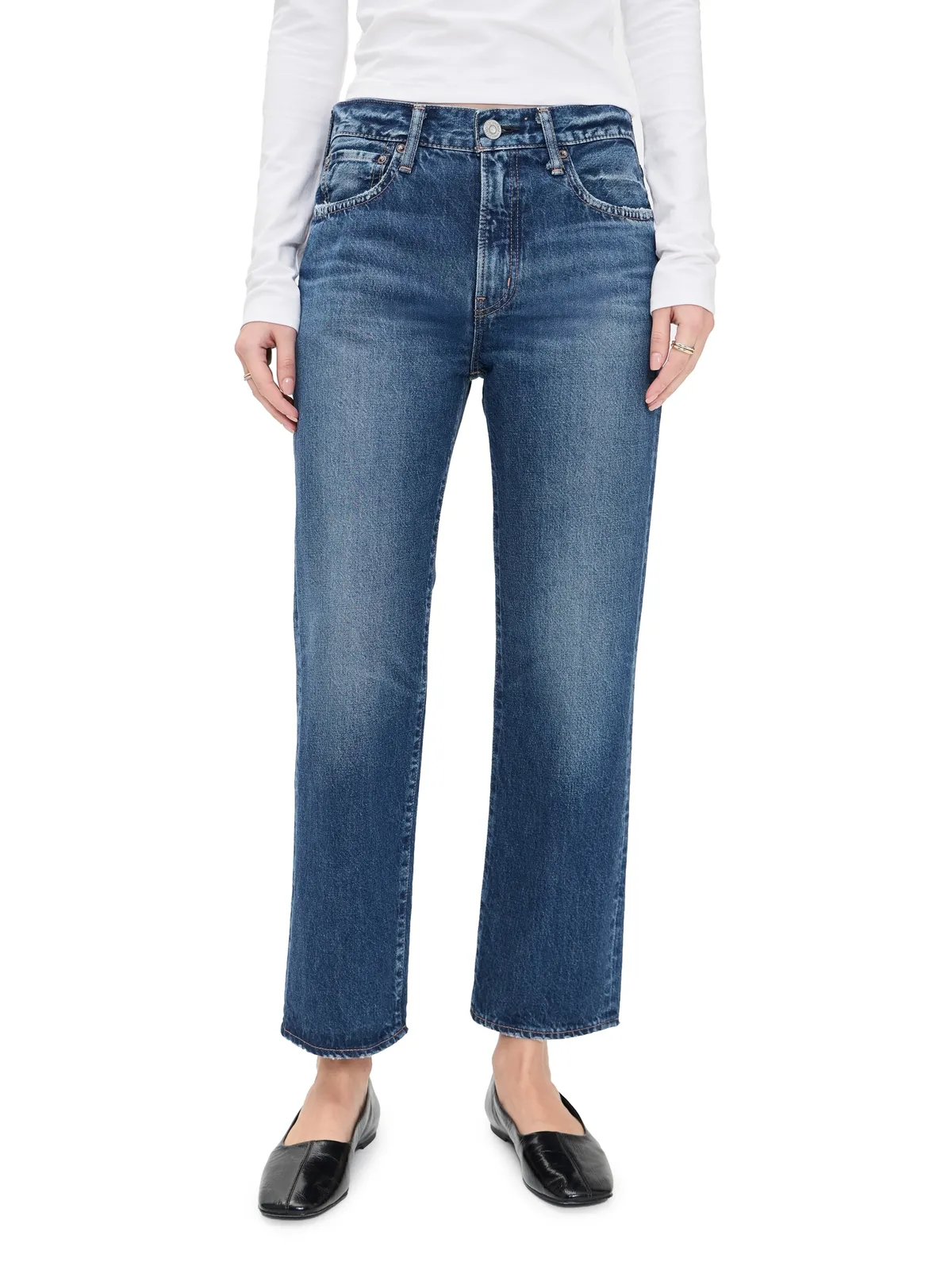 MOUSSY VINTAGE クランストン ボーイズパンツ ダークブルー - 画像1