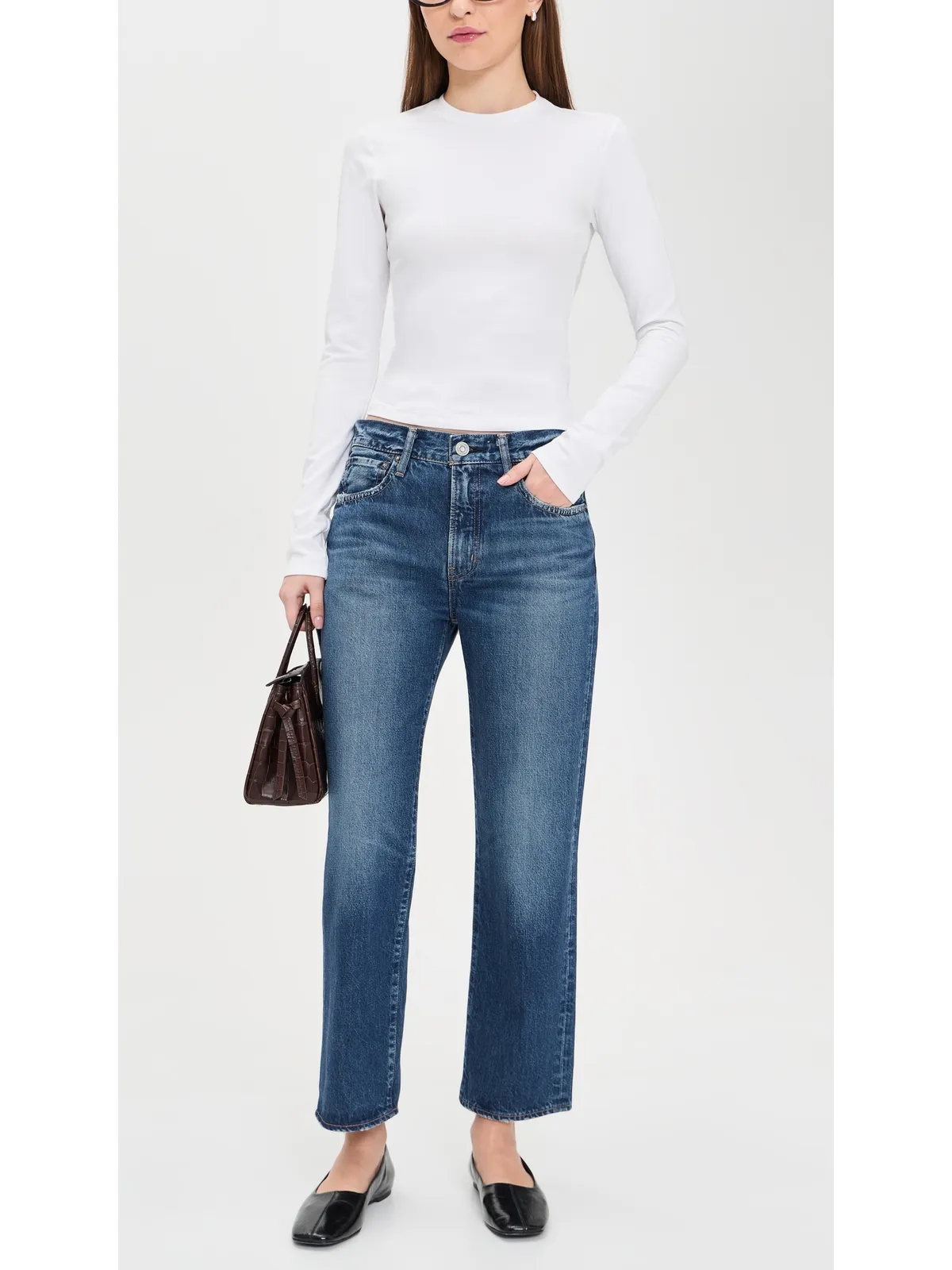 MOUSSY VINTAGE クランストン ボーイズパンツ ダークブルー - 画像5