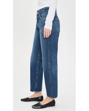 MOUSSY VINTAGE クランストン ボーイズパンツ ダークブルー - サムネイル4