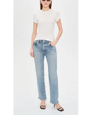 MOUSSY VINTAGE Sebringストレートジーンズ ライトブルー - サムネイル5