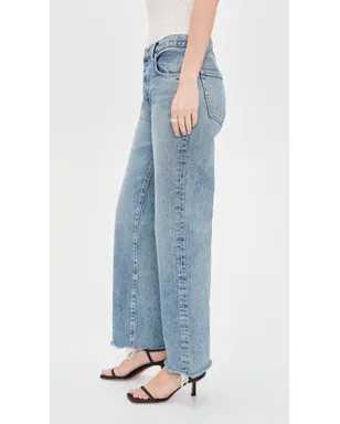 MOUSSY VINTAGE Sebringストレートジーンズ ライトブルー - サムネイル4