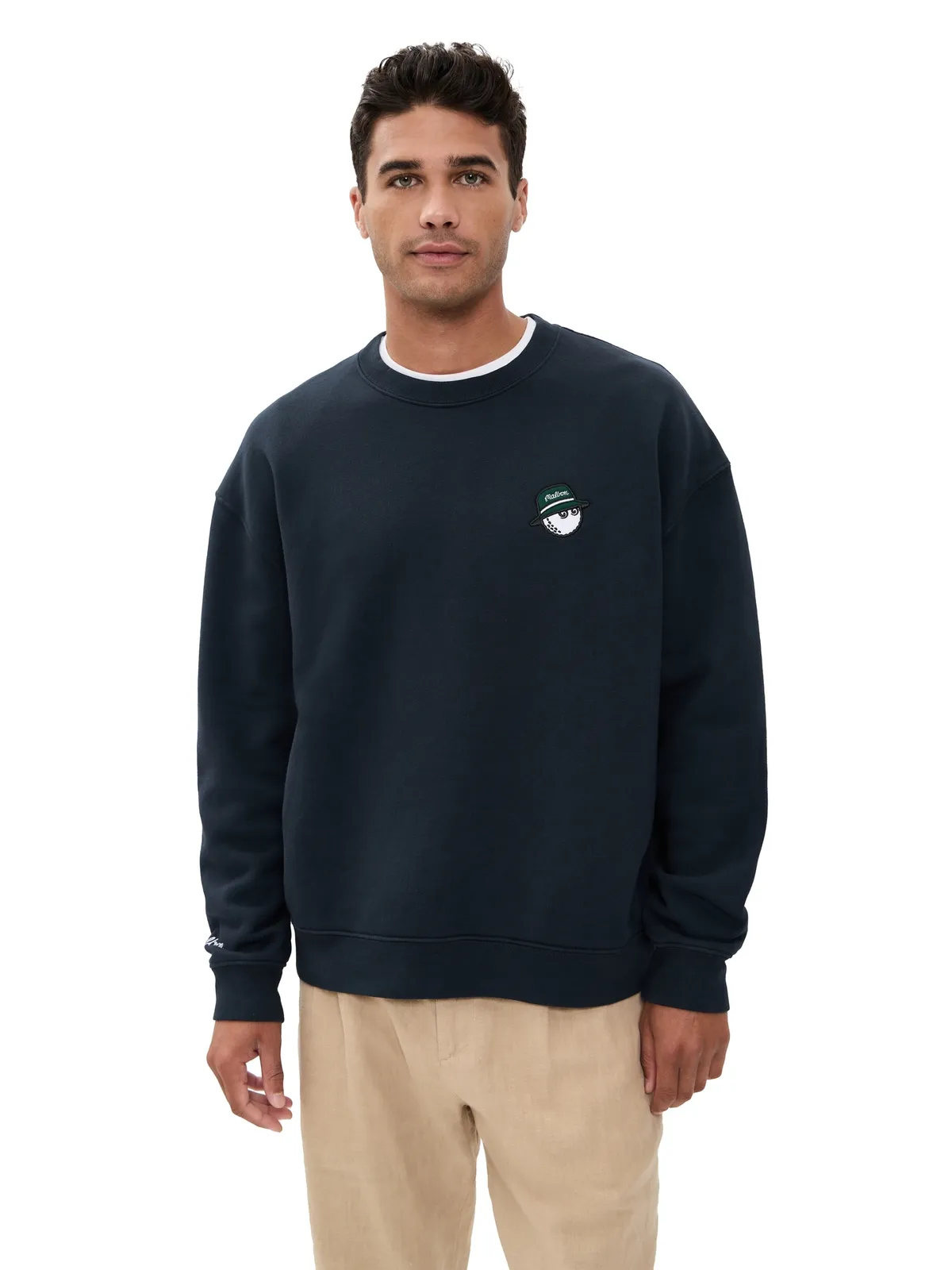 Malbon Range Cooper Sweatshirt Navy - 画像1
