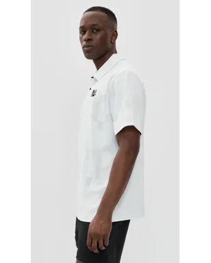 Malbon パフォーマンス メッシュ パネル ポロシャツ - サムネイル4