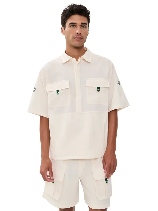 Malbon Malbon ベースクラブ シアサッカー ウィンドシャツの商品画像