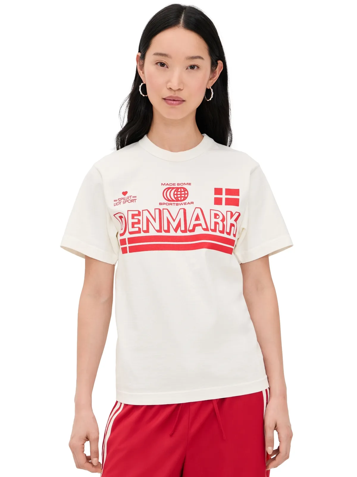 Made Some Sportswear デンマーク Tシャツ - 画像1