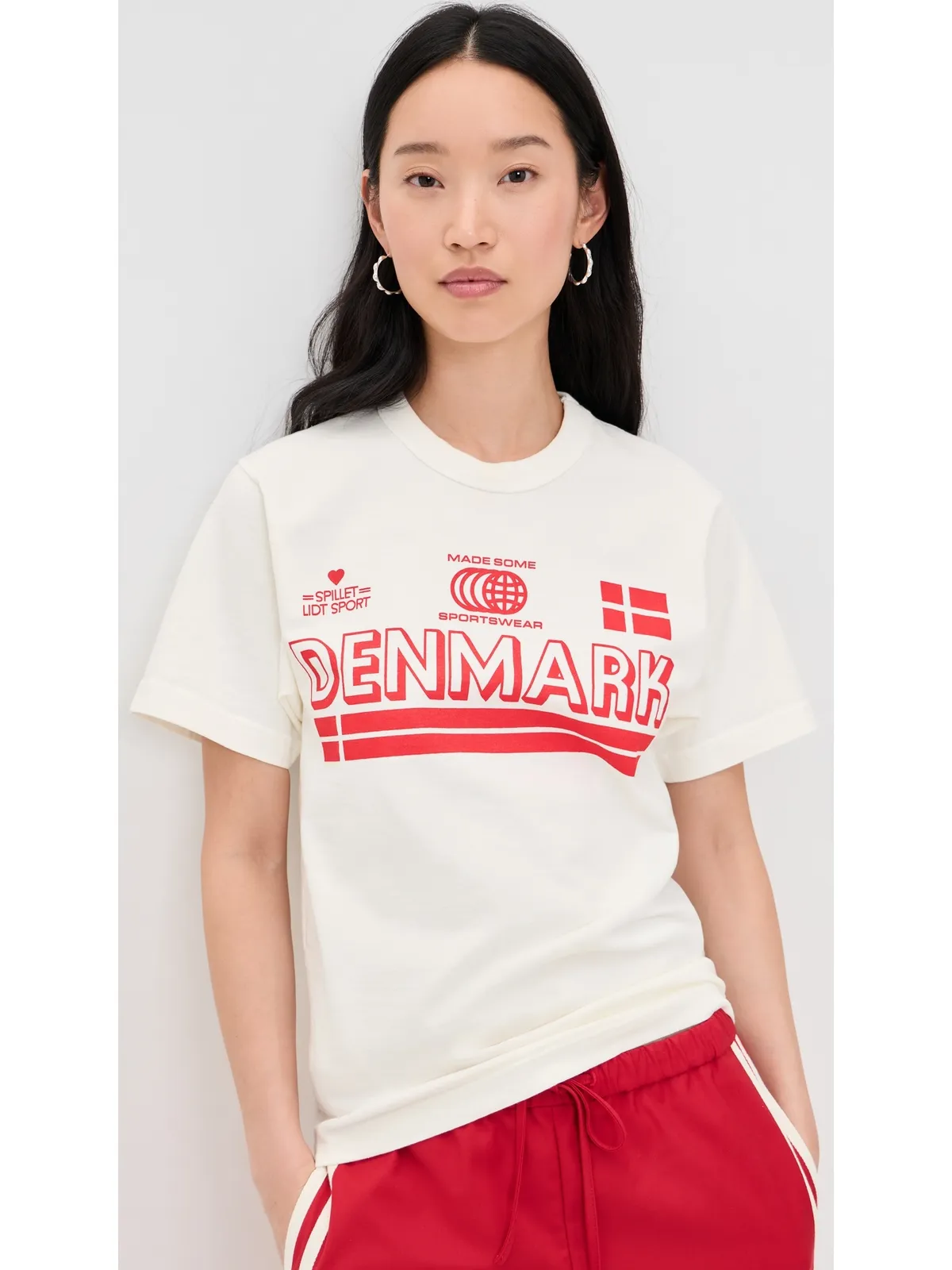 Made Some Sportswear デンマーク Tシャツ - 画像2