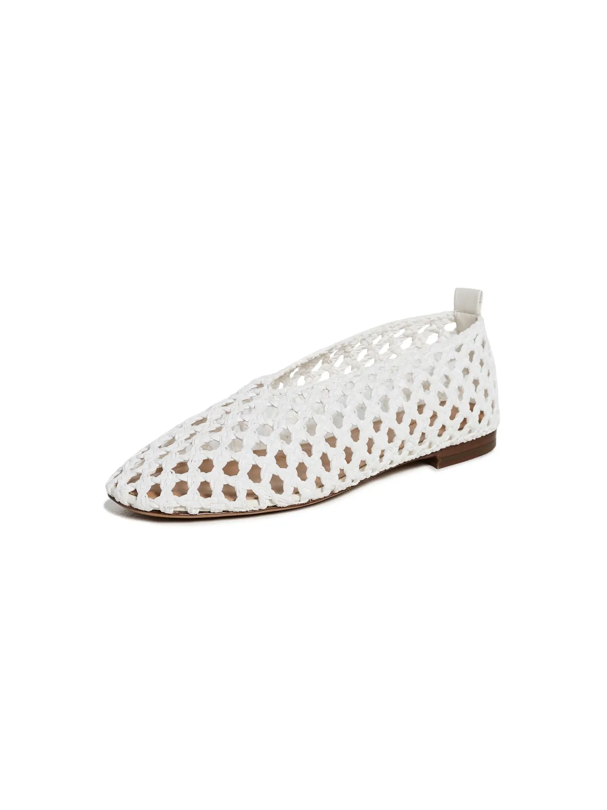 Mansur Gavriel 編み込みバレリーナフラット - 画像1