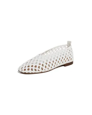 Mansur Gavriel 編み込みバレリーナフラット - サムネイル1