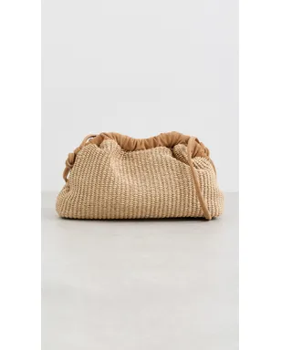 Mansur Gavriel ミニ ラフィア クラウド クラッチ - サムネイル2