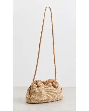 Mansur Gavriel ミニ ラフィア クラウド クラッチ - サムネイル4