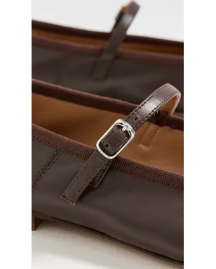 Mansur Gavriel ダンス・メアリージェーン チョコレート - サムネイル6