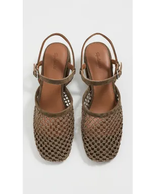 Madewell Lola アンクルストラップヒールサンダル - サムネイル5