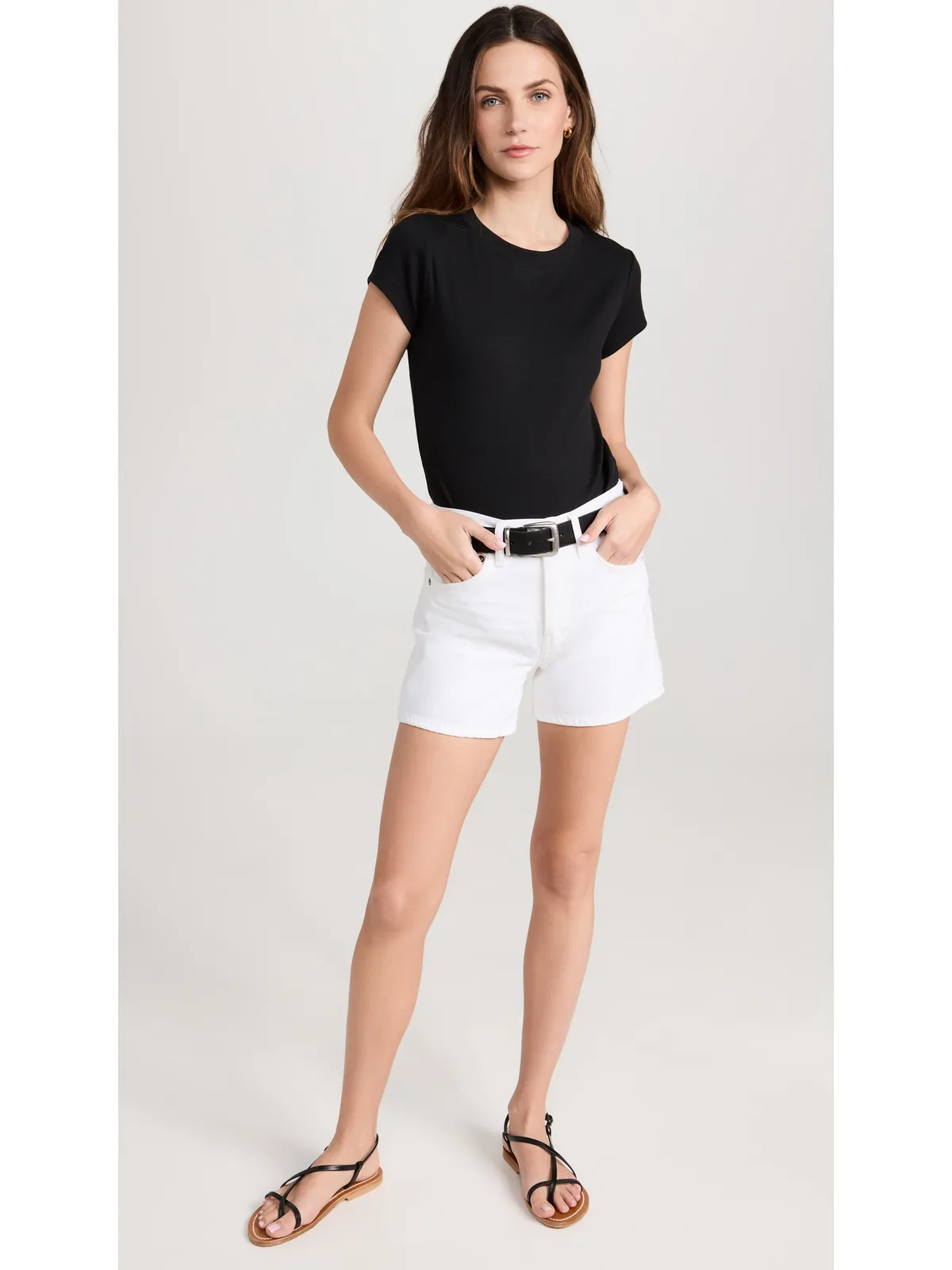 Madewell SupimaリブTシャツ - 画像5