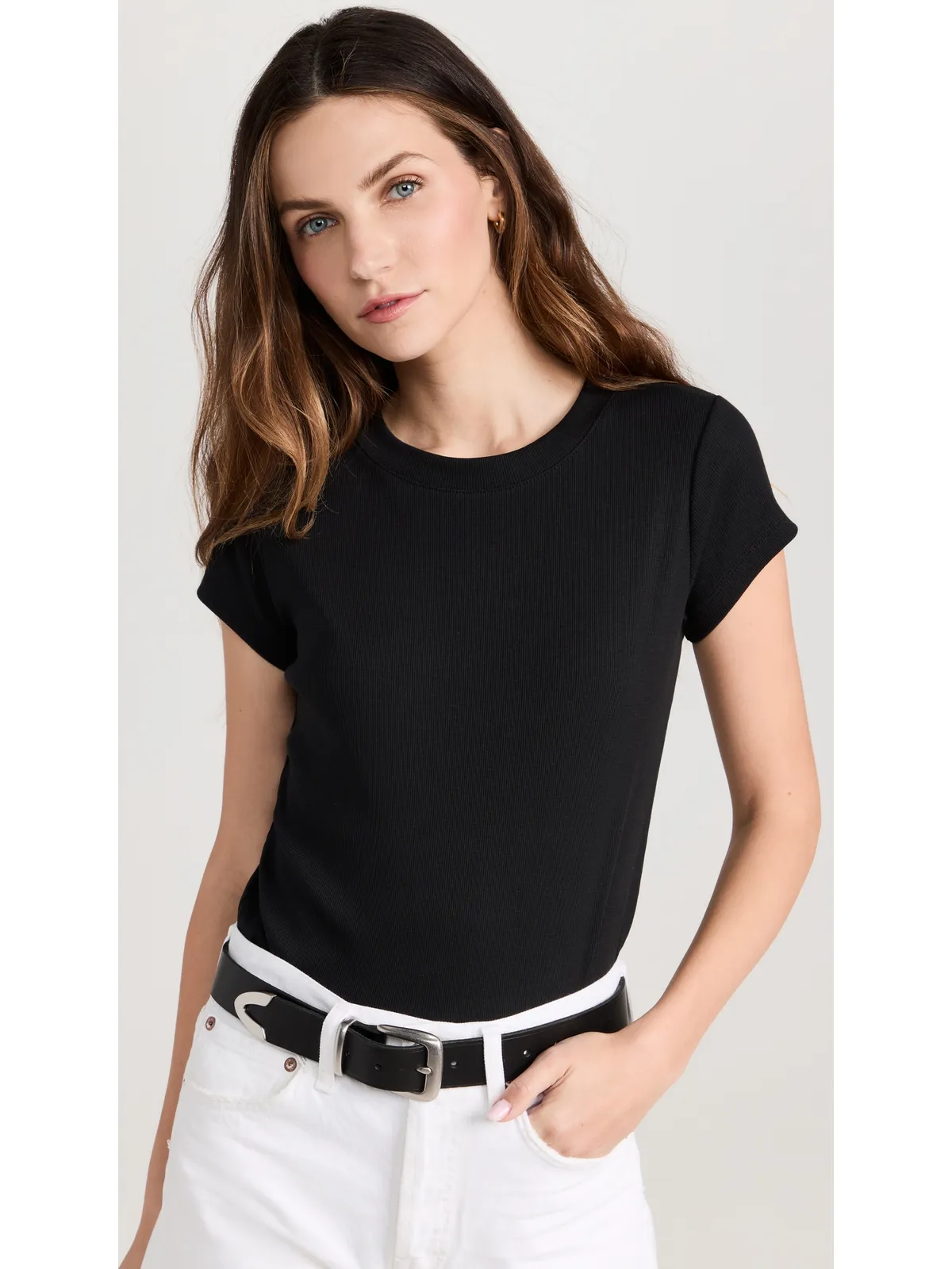 Madewell SupimaリブTシャツ - 画像2