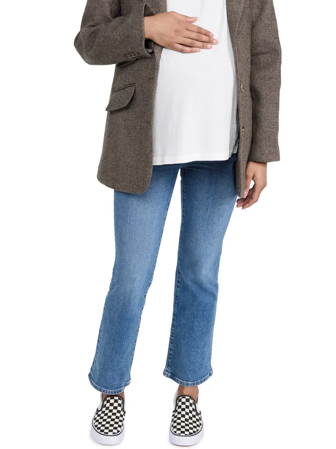 Madewell Madewell マタニティ オーバー・ザ・ベリー キックアウト ジーンズの商品画像