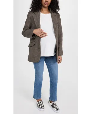 Madewell マタニティ オーバー・ザ・ベリー キックアウト ジーンズ - サムネイル5
