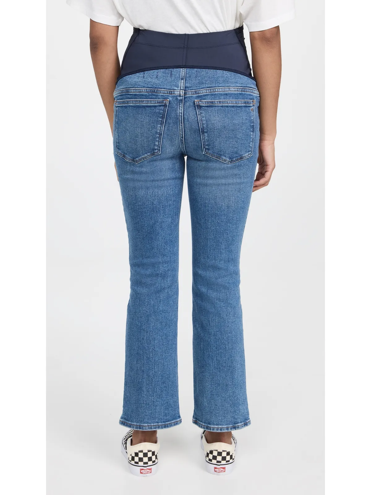 Madewell マタニティ オーバー・ザ・ベリー キックアウト ジーンズ - 画像3