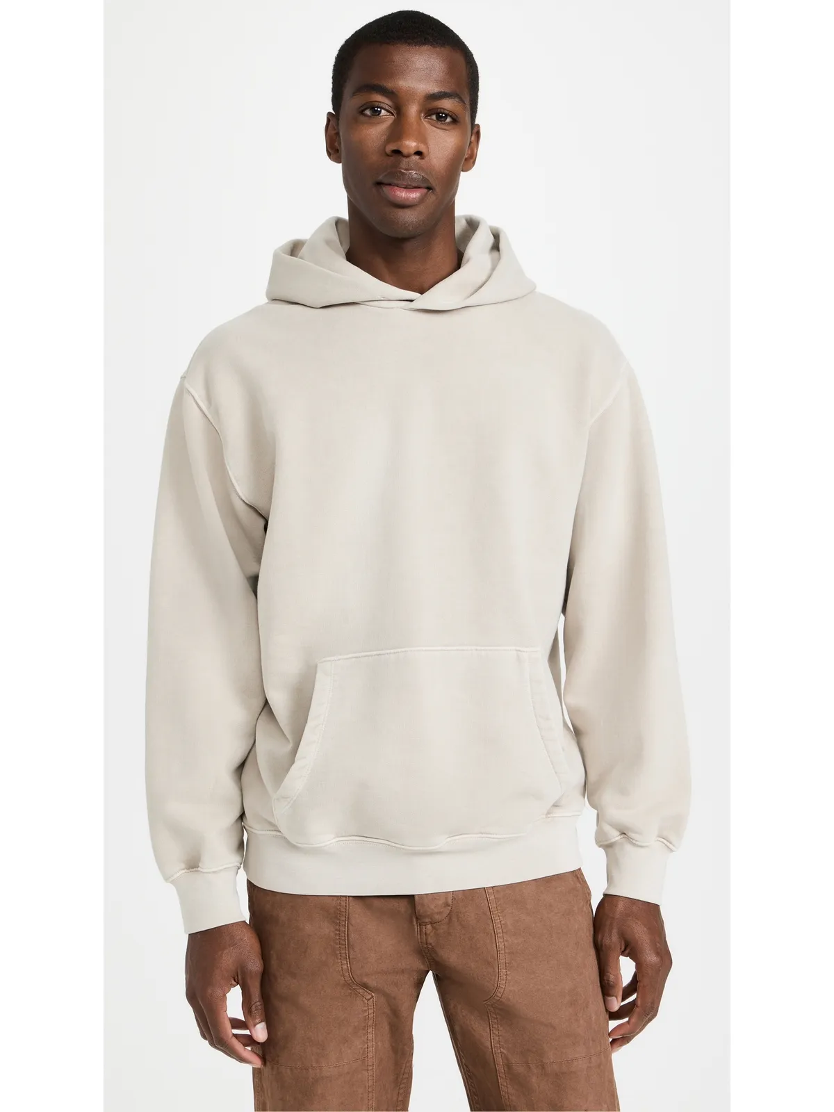 Madewell McCarren ミッドウェイト フーディー スウェット ブリーチドキャンバス - 画像2