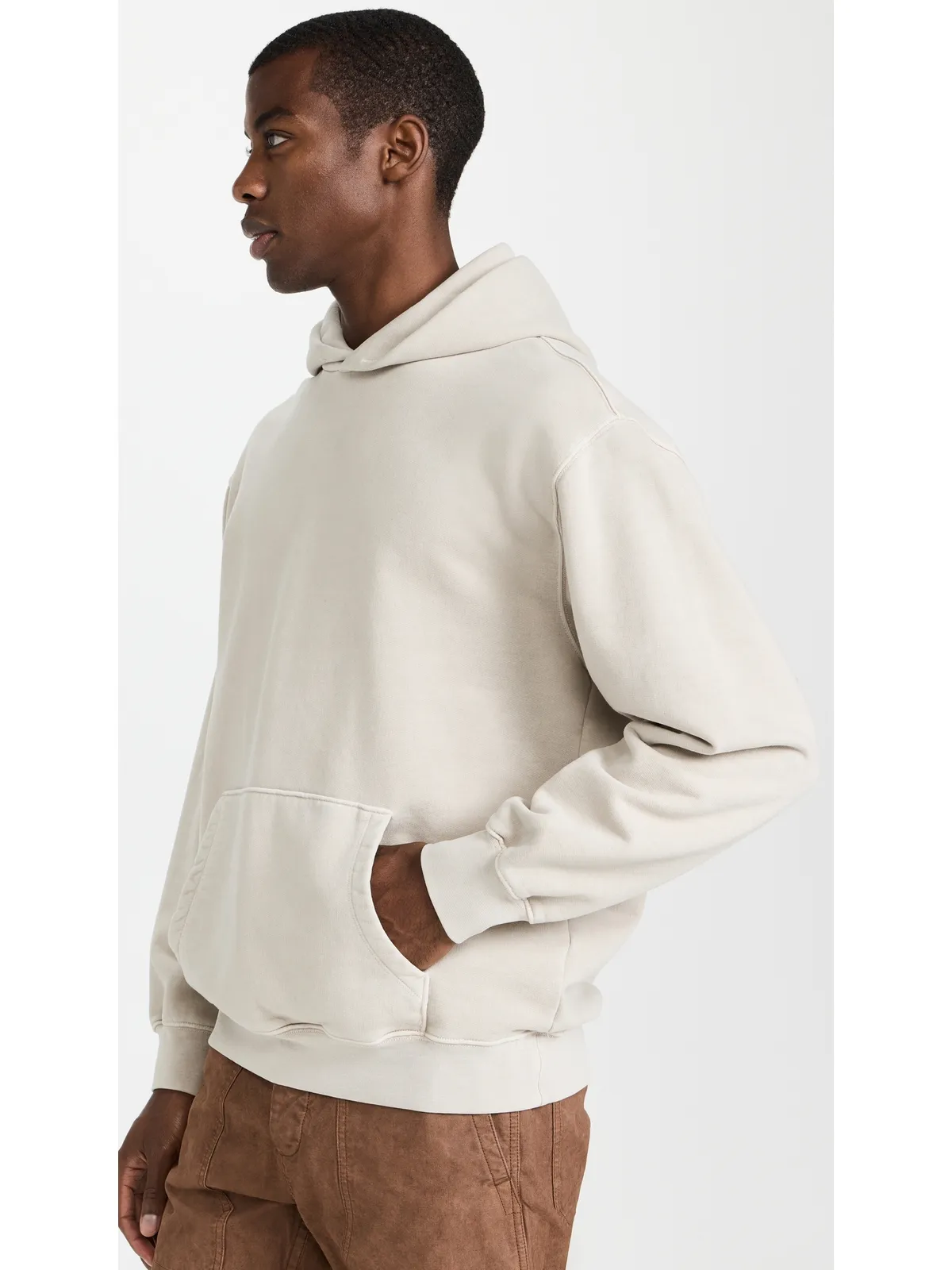 Madewell McCarren ミッドウェイト フーディー スウェット ブリーチドキャンバス - 画像4