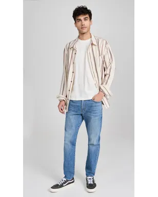 Madewell ガーメントダイ オールデイ クルーネック ティー ライトハウス - サムネイル5