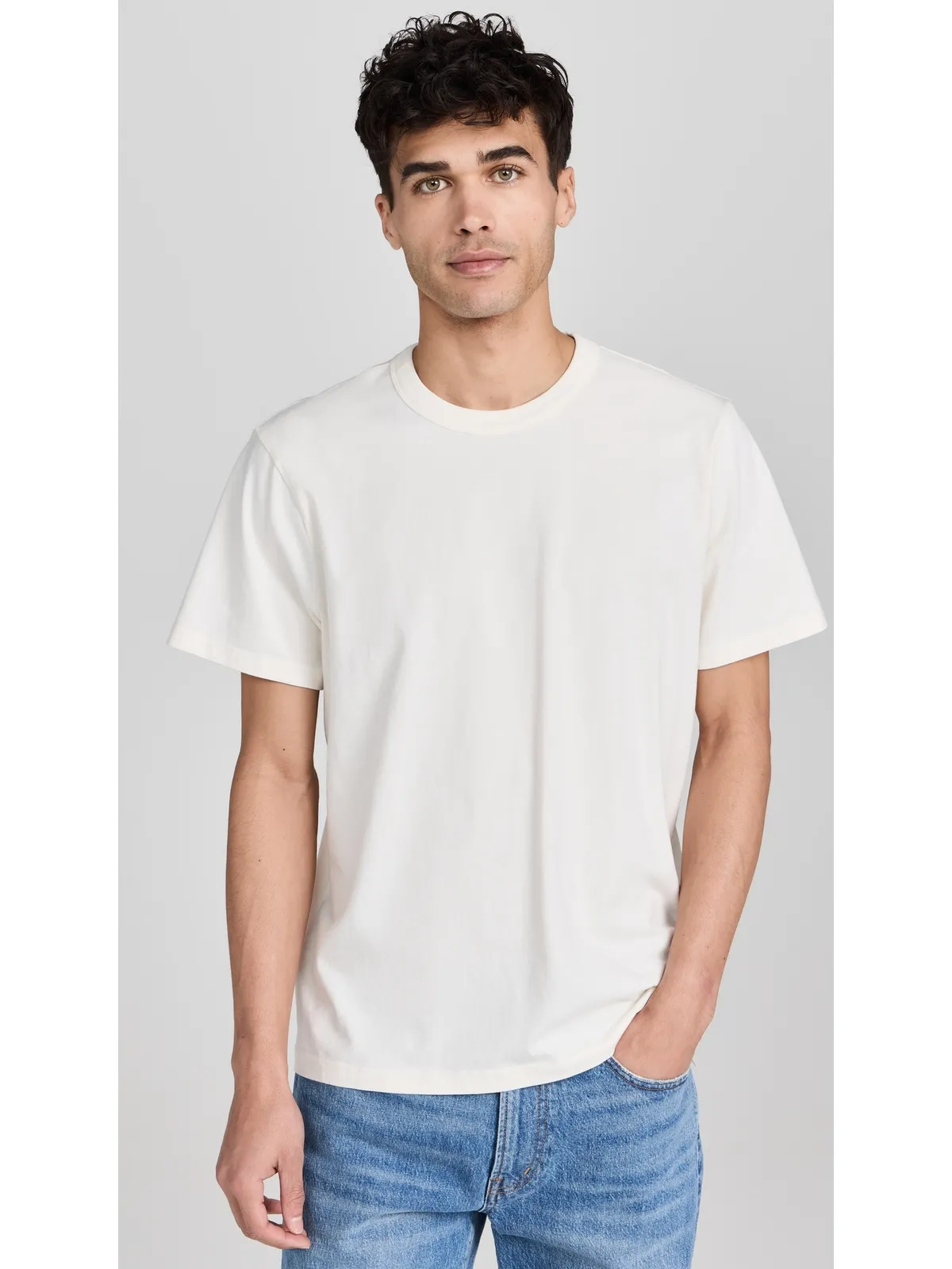 Madewell ガーメントダイ オールデイ クルーネック ティー ライトハウス - 画像2