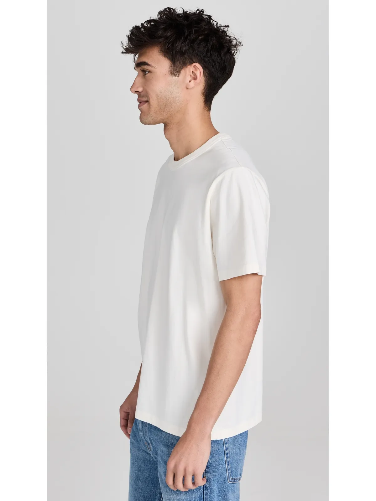 Madewell ガーメントダイ オールデイ クルーネック ティー ライトハウス - 画像4