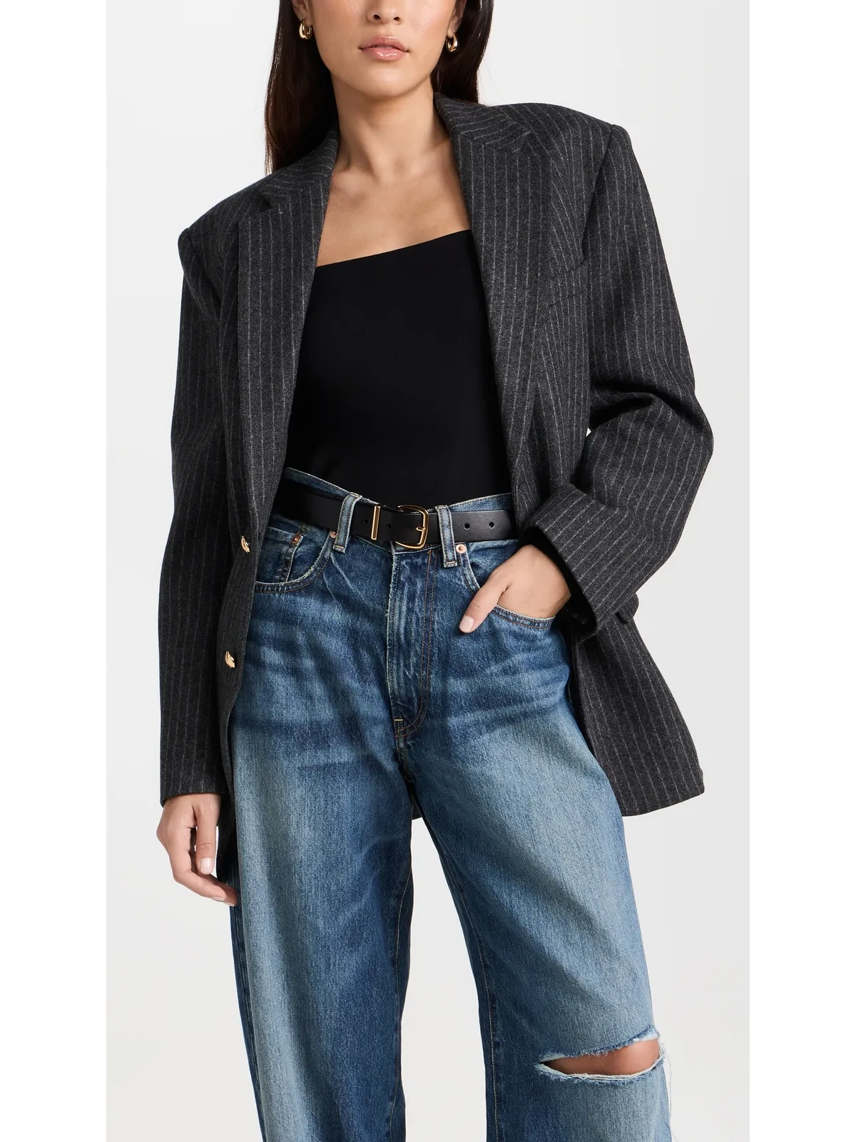 Madewell エッセンシャル レザー ベルト - 画像3