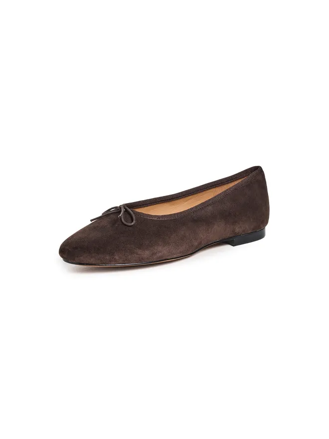 Madewell Madewell アプリル バレエフラット（スエード／ダークカロブ）の商品画像