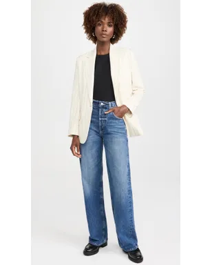 Madewell パーフェクト クルーネック ティー ジェットブラック - サムネイル5