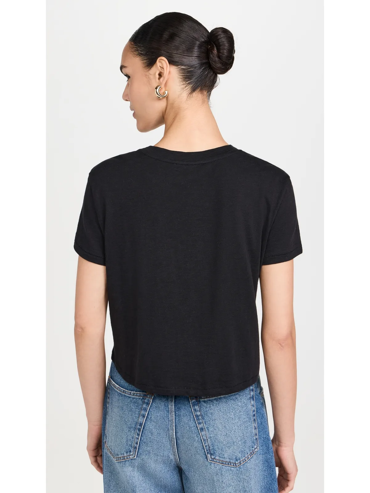 Madewell ボクシー クロップTシャツ - 画像3