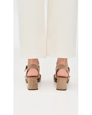 Madewell ネーカ アンクルストラップヒールサンダル - サムネイル5