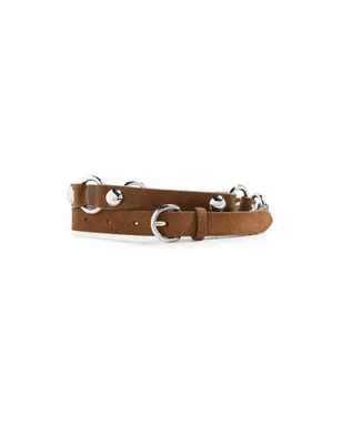 Madewell オーリングスタッドスエードベルト - サムネイル1