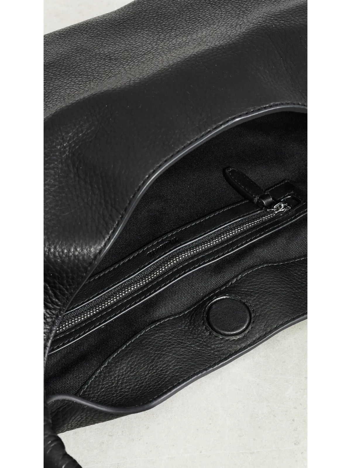 Madewell スラウチーショルダーバッグ James Dean True Black - 画像6
