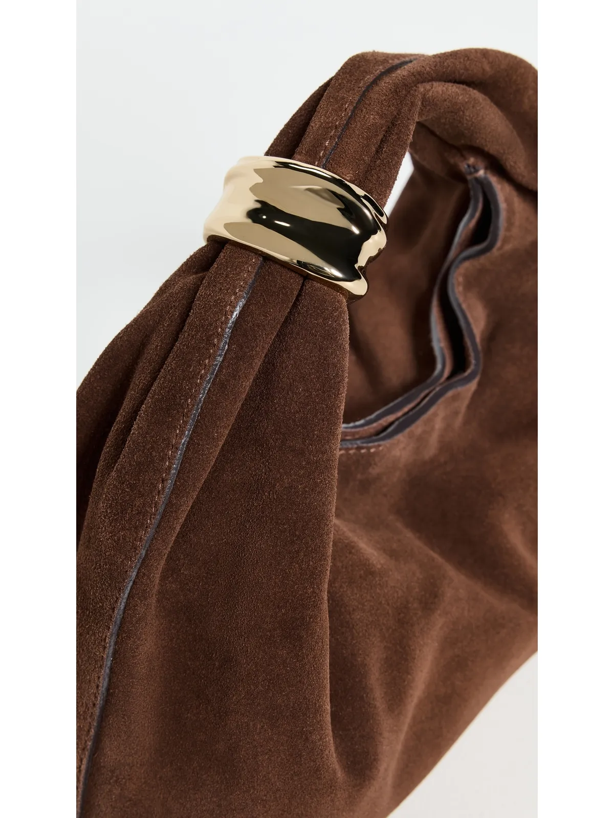 Madewell スエード ハンドヘルド リングポーチ - 画像5