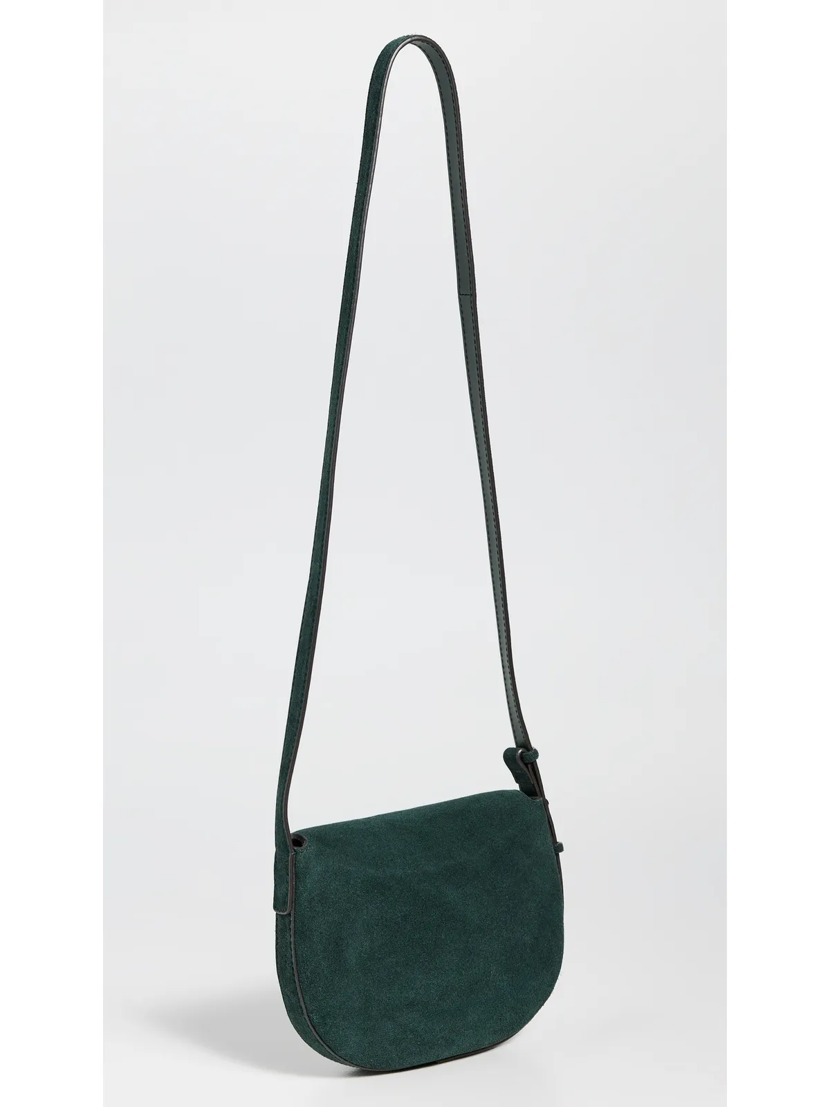 Madewell スエード ダコタ サドル クロスボディバッグ - 画像4