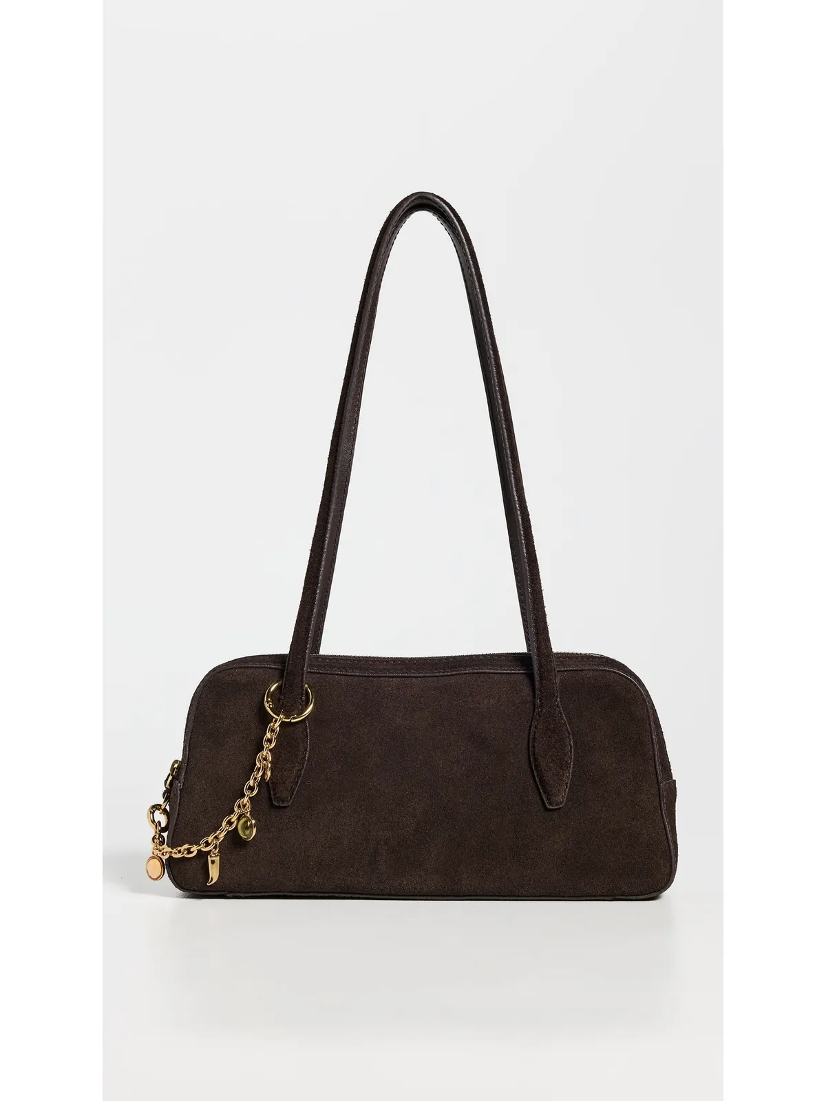 Madewell スエード ミニチャーム ショルダーバッグ - 画像2