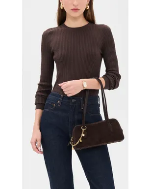 Madewell スエード ミニチャーム ショルダーバッグ - サムネイル3