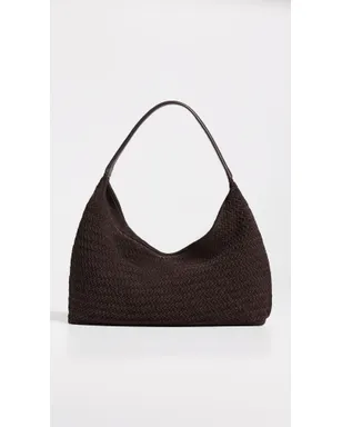 Madewell 編み込みデザインのスエードショルダーバッグ - サムネイル2