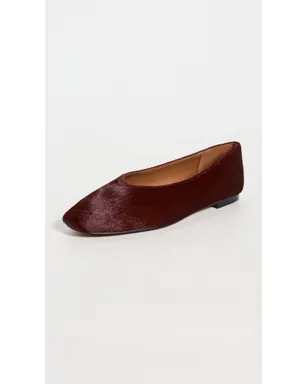 Madewell セージ バレエフラット カベルネ - サムネイル2