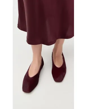 Madewell セージ バレエフラット カベルネ - サムネイル3