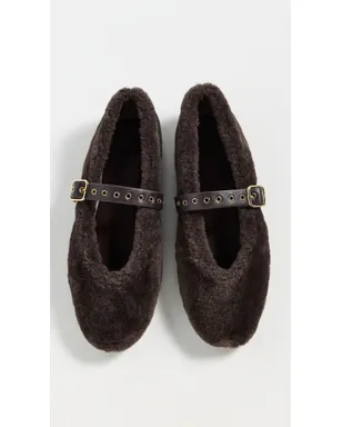 Madewell Remy Teddy Mary Janes コーヒービーン - サムネイル5