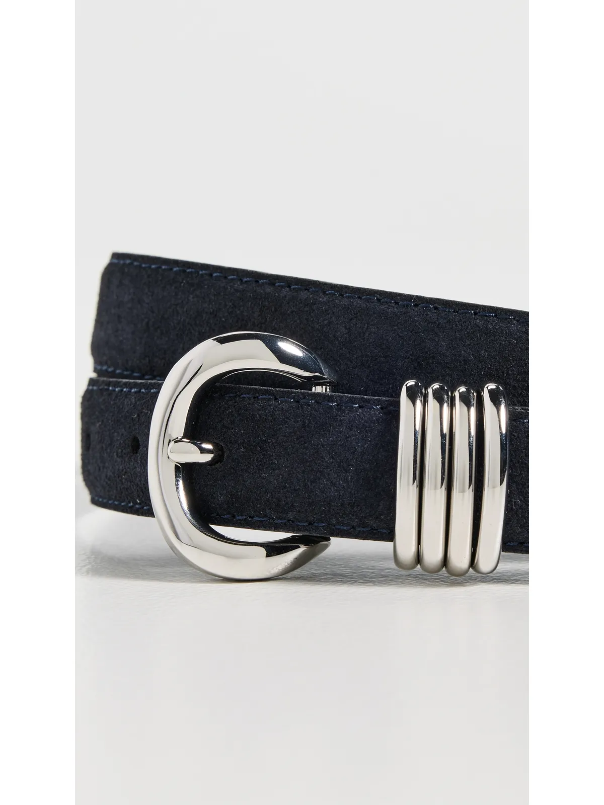 Madewell メタルキーパー ベルト（スエード／ジュニパーベリー） - 画像5