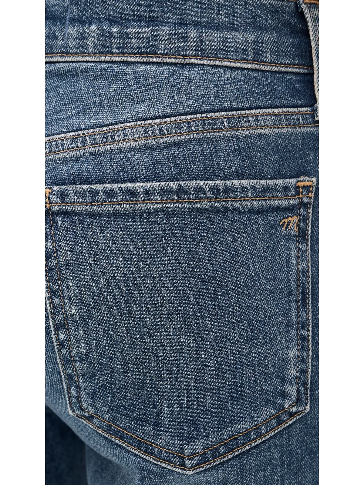 Madewell ジュルズ スリムストレートジーンズ アトリンウォッシュ - 画像6