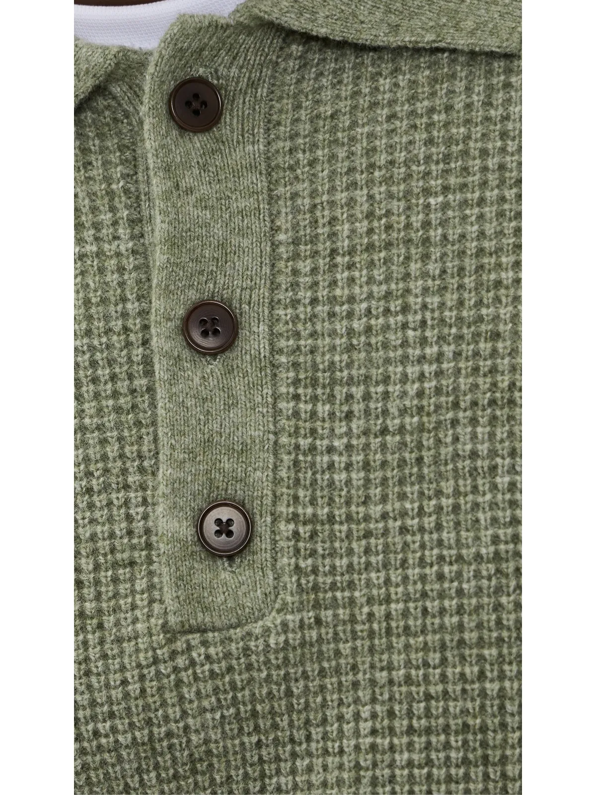 Madewell ワッフルポロシャツ - 画像6