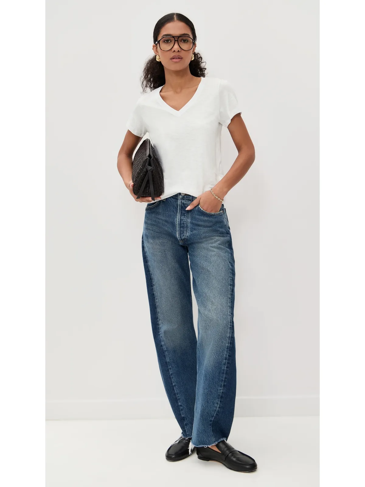 Madewell リラックスVネックTシャツ - 画像5