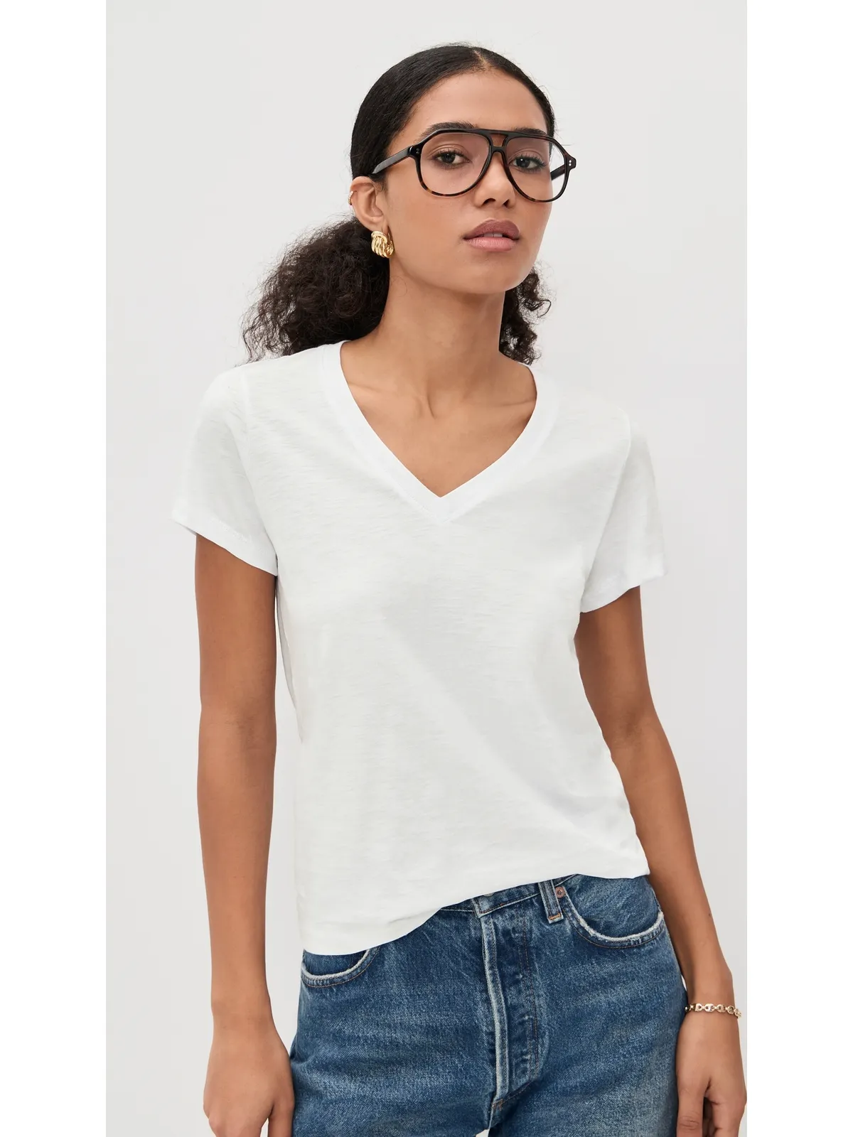 Madewell リラックスVネックTシャツ - 画像2