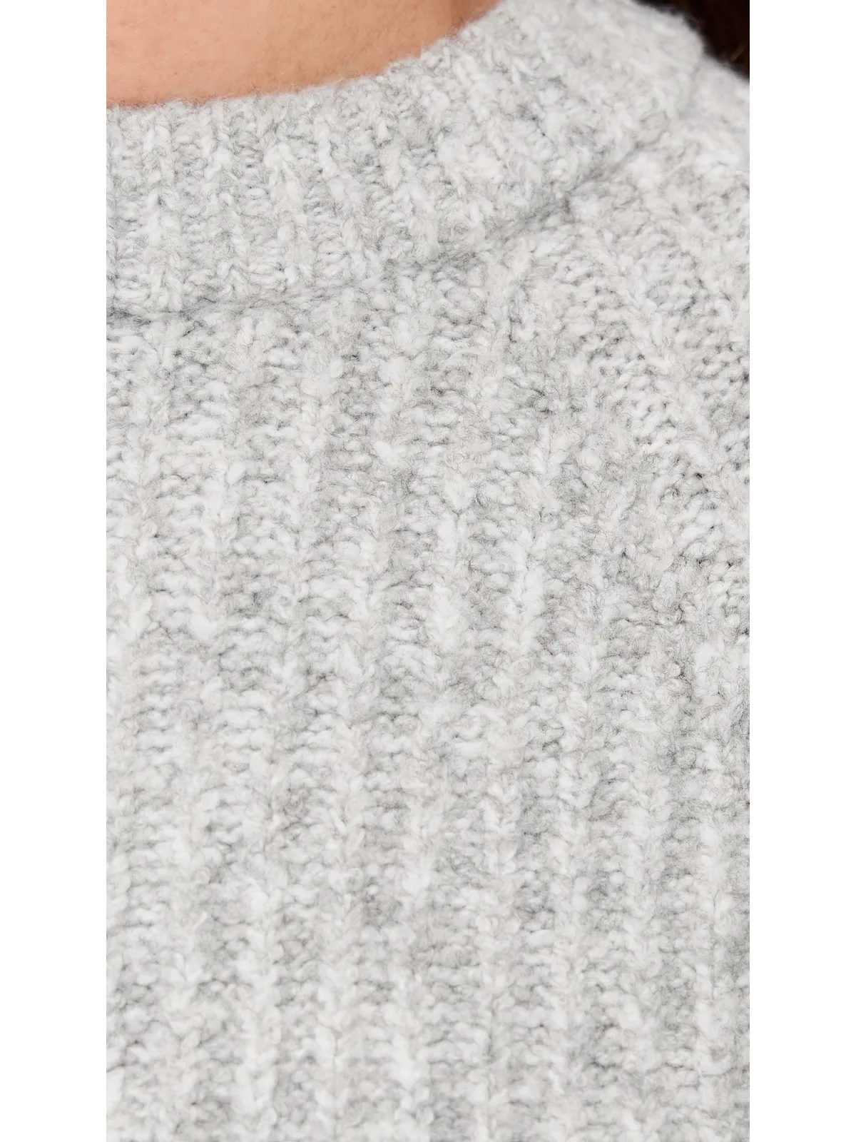 Madewell リブ編みコットン混紡セーター - 画像6