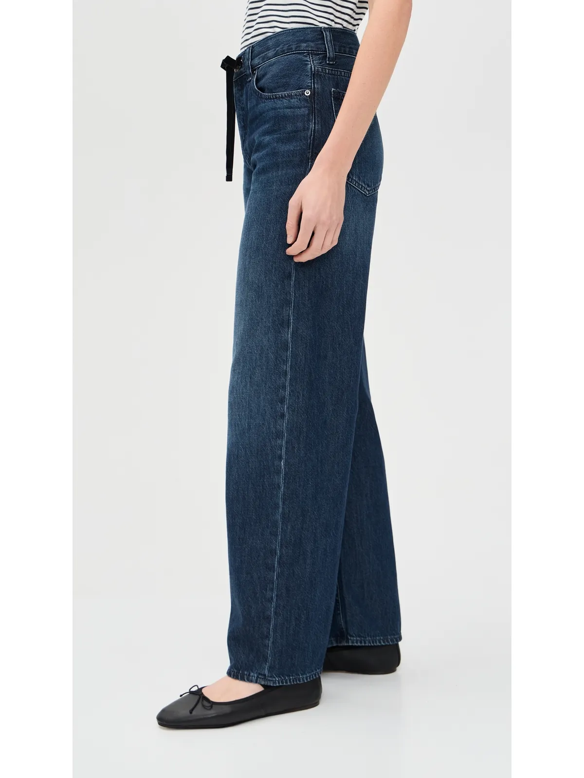Madewell ローライズ バギー ジーンズ アレンハム・ウォッシュ - 画像4