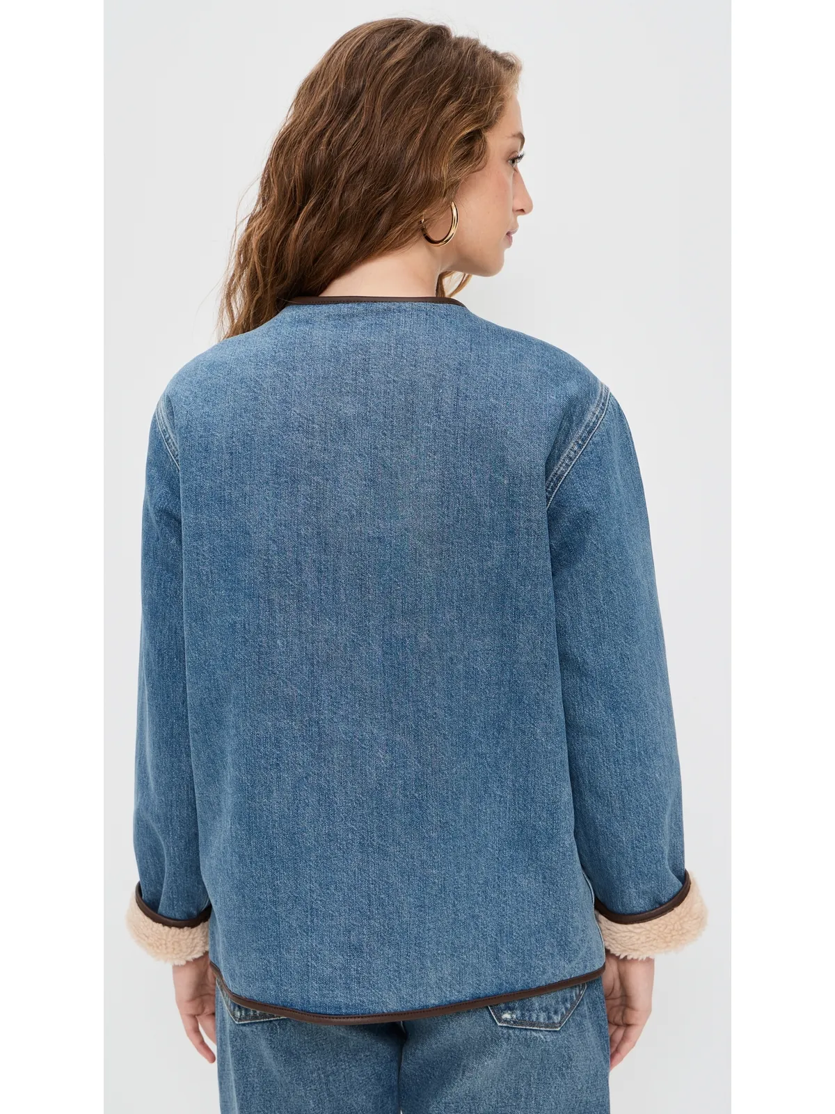Madewell デニム＆シェルパジャケット - 画像3